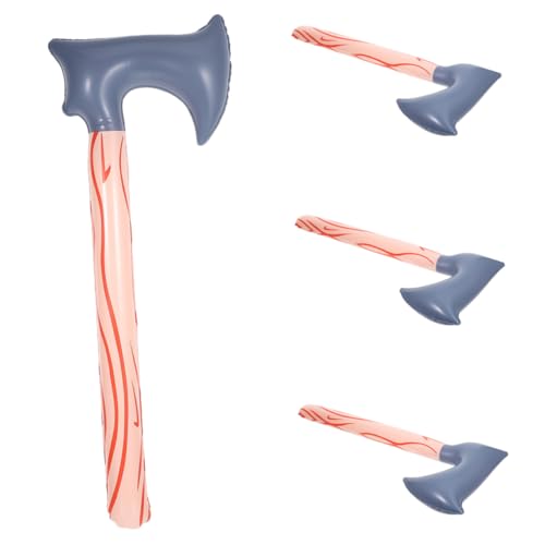 Abaodam 4 Stück Teiliges Aufblasbares Wildmann Axt aus PVC Auffällige Party Requisiten für Karneval und Festivals Wiederverwendbar für Innen und Außenbereich Party und Interaktives Abaodam 4 Stück Teiliges Aufblasbares Wildmann Axt aus PVC Auffällige Party Requisiten für Karneval und Festivals Wiederverwendbar für Innen und Außenbereich Party und Interaktives von Abaodam