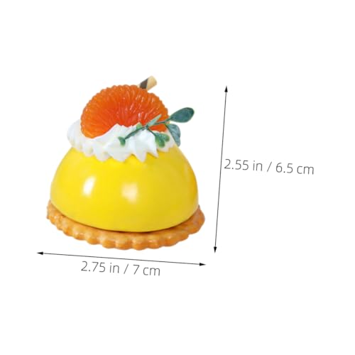 Abaodam 4 Stück Teiliges Realistische Kuchenmodelle Kühlschrankmagnete Farbenfrohe Künstliche Dessertdekorationen für Zuhause Büro Hochzeit Fotorequisiten und Schaufensterdekoration Abaodam 4 Stück Teiliges Realistische Kuchenmodelle Kühlschrankmagnete Farbenfrohe Künstliche Dessertdekorationen für Zuhause Büro Hochzeit Fotorequisiten und Schaufensterdekoration von Abaodam