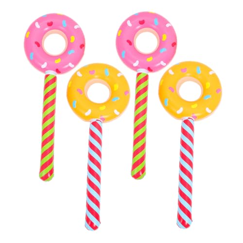 Abaodam 4 Stücke Aufblasbare Donut Luftballons für Kindergeburtstag Süßigkeiten Themen Dekoration für Innen und Außenbereiche Lustige Partyaccessoires für Unvergessliche Feiern Abaodam 4 Stücke Aufblasbare Donut Luftballons für Kindergeburtstag Süßigkeiten Themen Dekoration für Innen und Außenbereiche Lustige Partyaccessoires für Unvergessliche Feiern von Abaodam