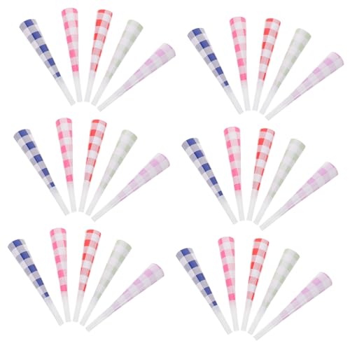 Abaodam 40 Stück Bunte Drachenpfeifen Partygebläse Für Pfeifhorn Partypfeifen Jubelhorn Neujahrsparty Zubehör Gebläse Krachmacher Blasspielzeug Partygeschenke Papier Abaodam 40 Stück Bunte Drachenpfeifen Partygebläse Für Pfeifhorn Partypfeifen Jubelhorn Neujahrsparty Zubehör Gebläse Krachmacher Blasspielzeug Partygeschenke Papier von Abaodam