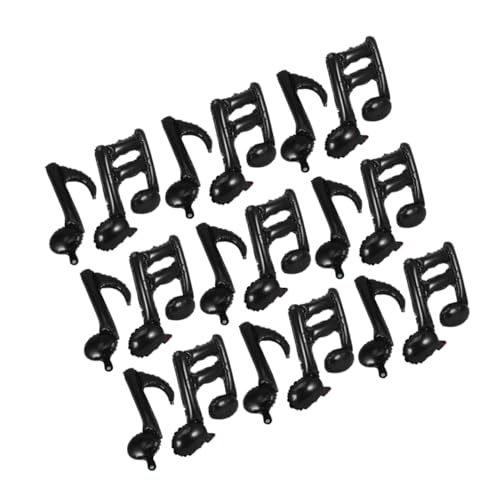 Abaodam 40 Stück Teiliges Musiknoten Aluminiumfolie Ballons Kreative Musikmotto Partydekorationen Leicht Aufzublasen und Vielseitig für Konzerte Geburtstage Bandauftritte und Innen Sowie von Abaodam