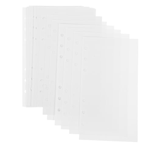 Abaodam 40Blätter Nachfüllpapier für Sticker Mehrzweck Trennpapier Beidseitig Glatte Sammelseite für Aufkleber und Washi Tape Wiederverwendbar und Langlebig von Abaodam