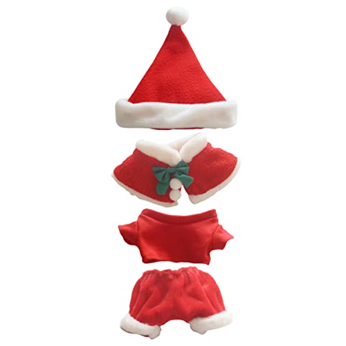 Abaodam 4Er-Set Puppe Weihnachtskleidung puppenkleidung Weihnachten Weihnachtspuppenkleidung Santa Puppenkleidung Puppe weihnachtsmann Kleidung Puppe weihnachtsoutfits Baumwolle rot Abaodam 4Er-Set Puppe Weihnachtskleidung puppenkleidung Weihnachten Weihnachtspuppenkleidung Santa Puppenkleidung Puppe weihnachtsmann Kleidung Puppe weihnachtsoutfits Baumwolle rot von Abaodam
