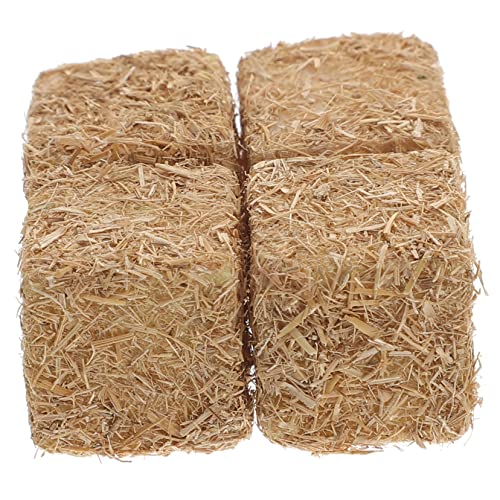 Abaodam 4Stücke Dekorative Heuhaufen Imitations Haystack für DIY Tischdekoration Kunstheu für Herbst und Party Dekoration Requisiten für Fotografie und Hofgestaltung Abaodam 4Stücke Dekorative Heuhaufen Imitations Haystack für DIY Tischdekoration Kunstheu für Herbst und Party Dekoration Requisiten für Fotografie und Hofgestaltung von Abaodam