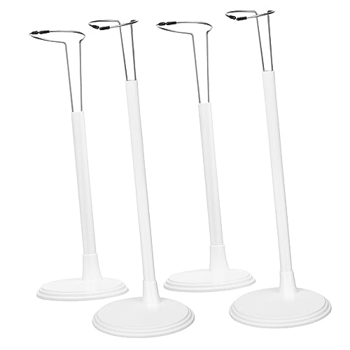 Abaodam 4Stücke Puppenständer Verstellbare Displayhalter für Puppen Stabil und Langlebig für Verschiedene Puppengrößen und Ausstellungen von Abaodam