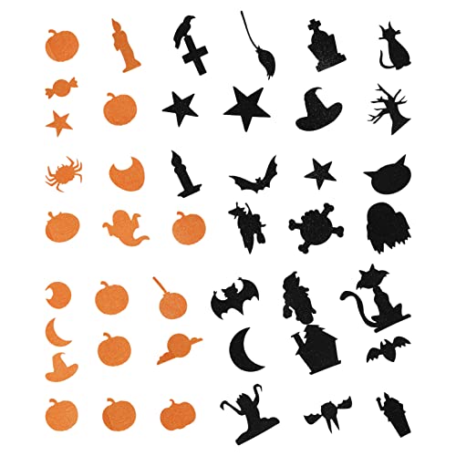 Abaodam 4sätze Lustige Halloween Aufkleber Bunte Kürbis Und Fledermaus Dekorationen Für Zuhause Selbstklebende Sticker Für Partys von Abaodam