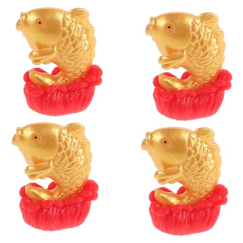 Abaodam 4stücke Miniatur-Figuren Teilig Für Neujahr Rote Und Goldene Resin-Dekorationen Kreative Terrarium-handwerke Für Tisch Und Wohnraumgestaltung Abaodam 4stücke Miniatur-Figuren Teilig Für Neujahr Rote Und Goldene Resin-Dekorationen Kreative Terrarium-handwerke Für Tisch Und Wohnraumgestaltung von Abaodam