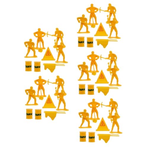 Abaodam 5 Sätze Konstruierte Kuchendekoration Requisiten Für Das Layout Der Bauszene Mini-requisiten Für Die Bauszene Miniatur-arbeiterfiguren Mini-bauarbeiterfigur Arbeitermodell Plastik Abaodam 5 Sätze Konstruierte Kuchendekoration Requisiten Für Das Layout Der Bauszene Mini-requisiten Für Die Bauszene Miniatur-arbeiterfiguren Mini-bauarbeiterfigur Arbeitermodell Plastik von Abaodam