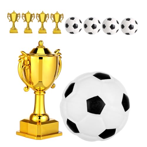 Abaodam 5 Sätze Mini Goldene Pokal Toppers aus Kunststoff Kleine Fußball Trophäen für Kindergeburtstagsfeiern und Sportmottos Vielseitig Einsetzbar Abaodam 5 Sätze Mini Goldene Pokal Toppers aus Kunststoff Kleine Fußball Trophäen für Kindergeburtstagsfeiern und Sportmottos Vielseitig Einsetzbar von Abaodam