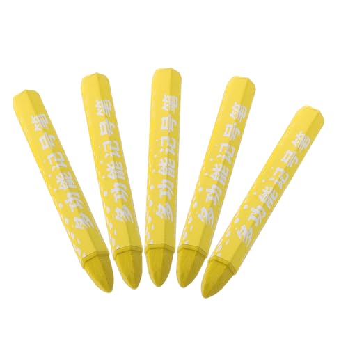 Abaodam 5 Stck. Reifenmarkierung Brennender Filzstift Home Decoration Marker Stift Fenstermalstifte Reifenlackmarker Doppellinienmarkierungsstift Reifenmarker Weiß Pinselmarker Gelb Wachs Abaodam 5 Stck. Reifenmarkierung Brennender Filzstift Home Decoration Marker Stift Fenstermalstifte Reifenlackmarker Doppellinienmarkierungsstift Reifenmarker Weiß Pinselmarker Gelb Wachs von Abaodam