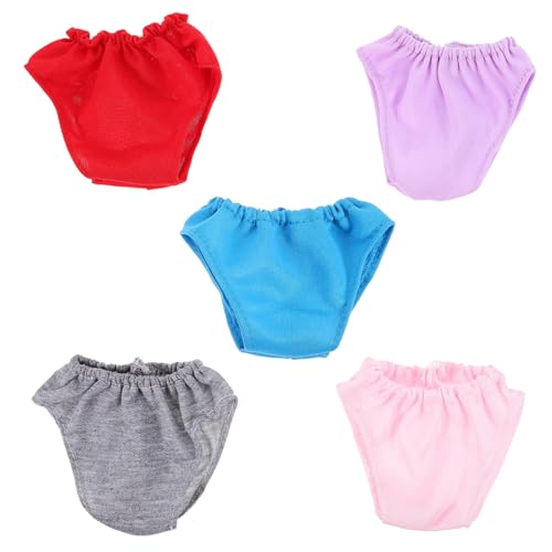Abaodam 5 Stück 18-Zoll-Puppenhöschen puppenkleidung Puppen Kleidung Puppenunterhose doll Clothes Puppenausstattung Zubehör für Spielzeugpuppen Spielzeugpuppenhöschen Puppenzubehör Stoff Abaodam 5 Stück 18-Zoll-Puppenhöschen puppenkleidung Puppen Kleidung Puppenunterhose doll Clothes Puppenausstattung Zubehör für Spielzeugpuppen Spielzeugpuppenhöschen Puppenzubehör Stoff von Abaodam