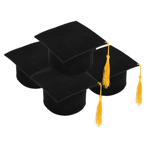 Abaodam 5 Stück Abschlusshüte Aus Filzstoff Abschlusskappen Abschlussdekoration Schulabschluss Partykappen Abschluss Mini Partyhüte Kleine Abschlusskappen Topper Abschlusshüte Abaodam 5 Stück Abschlusshüte Aus Filzstoff Abschlusskappen Abschlussdekoration Schulabschluss Partykappen Abschluss Mini Partyhüte Kleine Abschlusskappen Topper Abschlusshüte von Abaodam