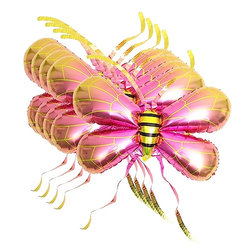 Abaodam 5 Stück Bienenflügel Ballons Bienenballons Aus Folie Für Luftdekoration Dekorieren Rechtschreibung Geburtstag Super Aufblasbar Süße Farbe Groß Hi Kits Nummer Bulk Abaodam 5 Stück Bienenflügel Ballons Bienenballons Aus Folie Für Luftdekoration Dekorieren Rechtschreibung Geburtstag Super Aufblasbar Süße Farbe Groß Hi Kits Nummer Bulk von Abaodam
