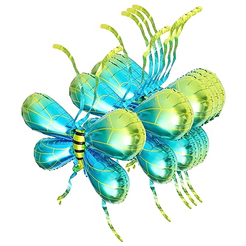 Abaodam 5 Stück Bienenflügel Luftballons Aluminiumfolie Kreative Partydekoration für Kindergeburtstag Foto Props für Innen und Außeneinsätze Farbenfrohe Bienenflügel Dekoration für Abaodam 5 Stück Bienenflügel Luftballons Aluminiumfolie Kreative Partydekoration für Kindergeburtstag Foto Props für Innen und Außeneinsätze Farbenfrohe Bienenflügel Dekoration für von Abaodam