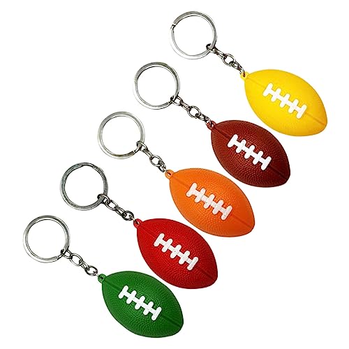 Abaodam 5 Stück Fußball Schlüsselanhänger Baseball Schlüsselanhänger Fußball Armbänder Fußball Aufkleber Rugbyball Schlüsselanhänger Fußball Beutetaschen Gastgeschenke Fußball Abaodam 5 Stück Fußball Schlüsselanhänger Baseball Schlüsselanhänger Fußball Armbänder Fußball Aufkleber Rugbyball Schlüsselanhänger Fußball Beutetaschen Gastgeschenke Fußball von Abaodam