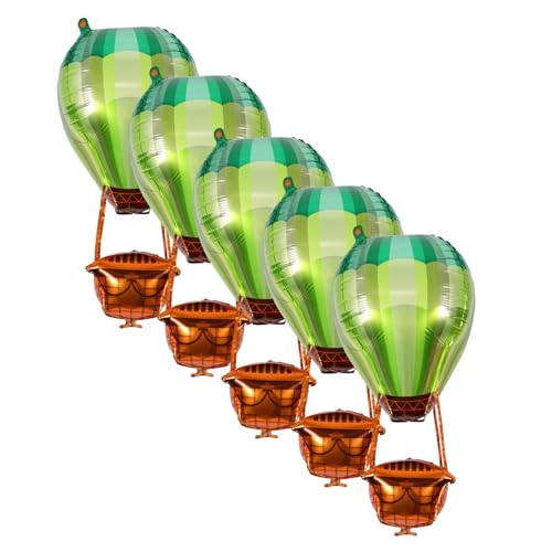 Abaodam 5stücke Heißluft-folienballons Aus Aluminiumfolie Party-dekoration Für Hochzeit Geburtstag Feiertage Innen Und Außenbereich Abaodam 5stücke Heißluft-folienballons Aus Aluminiumfolie Party-dekoration Für Hochzeit Geburtstag Feiertage Innen Und Außenbereich von Abaodam