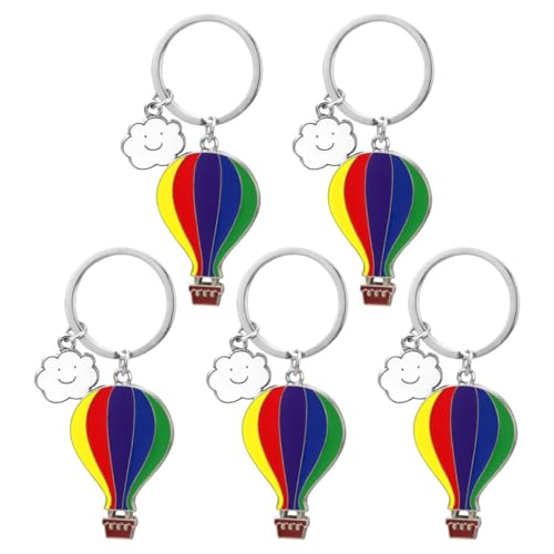 Abaodam 5 Stück Heißluftballon Schlüsselanhänger Geldbörsen Ästhetische Schlüsselanhänger Lustiger Auto Schlüsselanhänger Ästhetischer Schlüsselanhänger Ballon Schlüsselanhänger Abaodam 5 Stück Heißluftballon Schlüsselanhänger Geldbörsen Ästhetische Schlüsselanhänger Lustiger Auto Schlüsselanhänger Ästhetischer Schlüsselanhänger Ballon Schlüsselanhänger von Abaodam