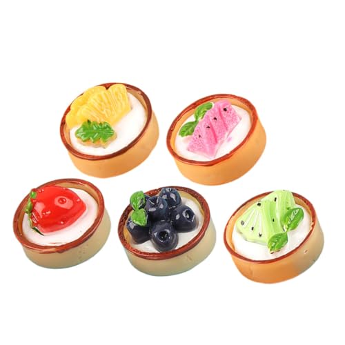 Abaodam 5 Stück Künstliche Kuchenmodelle Teilig Realistische Cupcake Deko aus Resin Filigrane Mini Kuchen für Fotorequisiten DIY Basteln Laden und Wohnraumdekoration Abaodam 5 Stück Künstliche Kuchenmodelle Teilig Realistische Cupcake Deko aus Resin Filigrane Mini Kuchen für Fotorequisiten DIY Basteln Laden und Wohnraumdekoration von Abaodam