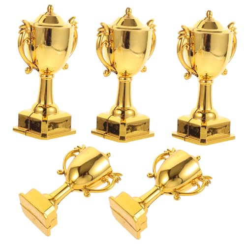 Abaodam 5 Stück Miniatur Trophäen aus Trophäen für Kuchen Deko Wettbewerbe Geburtstagsfeiern und Kreative Projekte Auszeichnung für Feiern Abaodam 5 Stück Miniatur Trophäen aus Trophäen für Kuchen Deko Wettbewerbe Geburtstagsfeiern und Kreative Projekte Auszeichnung für Feiern von Abaodam