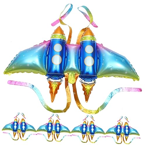 Abaodam 5 Stück Raketenflügel-ballondekoration Ballonbogen-clips Ballonbogenstreifen Ballonreifen Ballonpumpe Neonballons Gänseblümchen Ballons Luftballons Stanzen Aluminiumfolie Abaodam 5 Stück Raketenflügel-ballondekoration Ballonbogen-clips Ballonbogenstreifen Ballonreifen Ballonpumpe Neonballons Gänseblümchen Ballons Luftballons Stanzen Aluminiumfolie von Abaodam