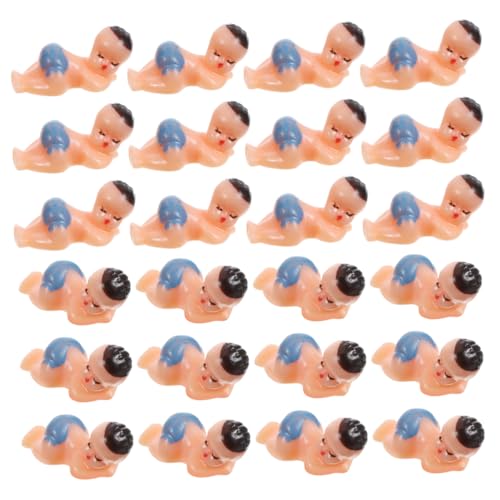 Abaodam 50 Stück Plastikbabys Gefälligkeiten Für Die Babyparty Kleine Spielsachen Winzige Figuren Entzückende Mini-plastikbabys Babyfiguren Aus Kunststoff Plastik -babyspielzeug Pp von Abaodam