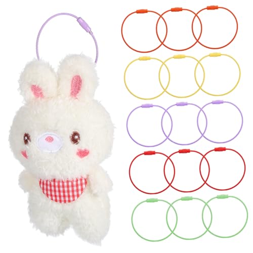 Abaodam 50 Stück Teiliges Bunte Stahl Draht Schlüsselringe mit Sprühlack Kreative Diy Schlüsselanhänger Zubehör Farbenfrohe Robuste Metallringe für Schmuck Taschenanhänger und Abaodam 50 Stück Teiliges Bunte Stahl Draht Schlüsselringe mit Sprühlack Kreative Diy Schlüsselanhänger Zubehör Farbenfrohe Robuste Metallringe für Schmuck Taschenanhänger und von Abaodam