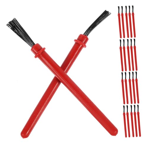 Abaodam 50-Teiliges Set Pinselset Malenschwammpinsel Miniaturpinsel Runde Schwammbürsten Pinsel für auslaufsichere Farbbecher Fingerfarben kinderpinsel pp rot Abaodam 50-Teiliges Set Pinselset Malenschwammpinsel Miniaturpinsel Runde Schwammbürsten Pinsel für auslaufsichere Farbbecher Fingerfarben kinderpinsel pp rot von Abaodam