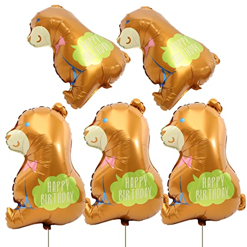 Abaodam 5St Ballon aus Aluminiumfolie Ballonpumpe elektrisch Ballonbogenständer Aufblasgerät Karneval kindergeburtstags dekoration ballons Ballon-Requisite aufblasbare Tiere von Abaodam