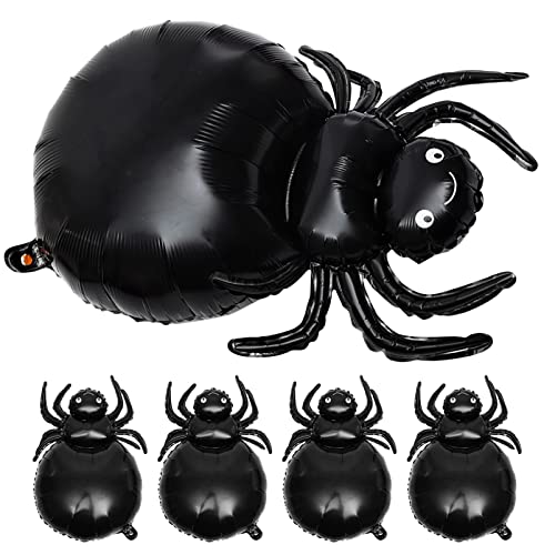 Abaodam 5Stücke Halloween Luftballons Spinnenballons Giftige Spinne Aluminiumfolie für Halloween Deko Party Festlichkeiten Gruselige und Kreative Abaodam 5Stücke Halloween Luftballons Spinnenballons Giftige Spinne Aluminiumfolie für Halloween Deko Party Festlichkeiten Gruselige und Kreative von Abaodam
