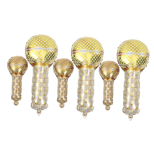 Abaodam 6 Stück Ballondekoration Und Goldene Luftballons Partydekorationen Groß Geburtstag Heiße Ballons Partygeschenk Requisiten Für Das Szenenlayout Kreativer Ballon Aluminiumfolie Abaodam 6 Stück Ballondekoration Und Goldene Luftballons Partydekorationen Groß Geburtstag Heiße Ballons Partygeschenk Requisiten Für Das Szenenlayout Kreativer Ballon Aluminiumfolie von Abaodam