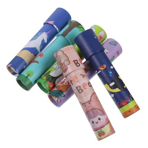 Abaodam 6 Stück Große Drehbare Kaleidoskope für Papier Material Sicher und Bruchsicher Bunte Muster zur Visuellen Kreatives Geschenk und Mitgebsel für Kindergeburtstage und Partys Abaodam 6 Stück Große Drehbare Kaleidoskope für Papier Material Sicher und Bruchsicher Bunte Muster zur Visuellen Kreatives Geschenk und Mitgebsel für Kindergeburtstage und Partys von Abaodam
