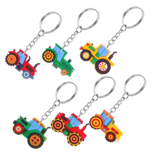 Abaodam 6 Stück Landwirtschaftsauto Schlüsselanhänger Landwirtschafts Schlüsselanhänger Frühlingsfeier Klassenzimmer Bulldozer Schlüsselanhänger Abaodam 6 Stück Landwirtschaftsauto Schlüsselanhänger Landwirtschafts Schlüsselanhänger Frühlingsfeier Klassenzimmer Bulldozer Schlüsselanhänger von Abaodam
