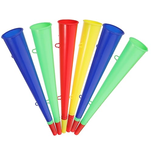 Abaodam 6 Stück Spiel Horn Instrument Megaphon jubeln Ereignis Glocken Lärm Prost volumni volummie Lautstärke spilzeug festival Sportfans Trompete leuchtendes Wildhorn Sportspiel Trompete Abaodam 6 Stück Spiel Horn Instrument Megaphon jubeln Ereignis Glocken Lärm Prost volumni volummie Lautstärke spilzeug festival Sportfans Trompete leuchtendes Wildhorn Sportspiel Trompete von Abaodam