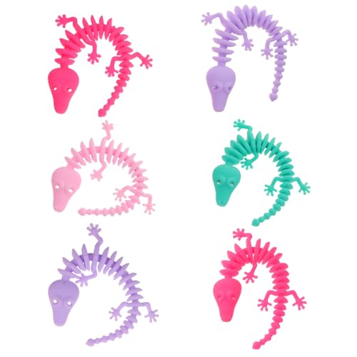 Abaodam 6 Stück Teiliges Dehnbarer Dinosaurier Muster Fidget armbänder Bunte Sensorische Stressabbau spielzeuge für Flexible DIY handgelenksdeko als Kindergeburtstags mitgebsel Abaodam 6 Stück Teiliges Dehnbarer Dinosaurier Muster Fidget armbänder Bunte Sensorische Stressabbau spielzeuge für Flexible DIY handgelenksdeko als Kindergeburtstags mitgebsel von Abaodam