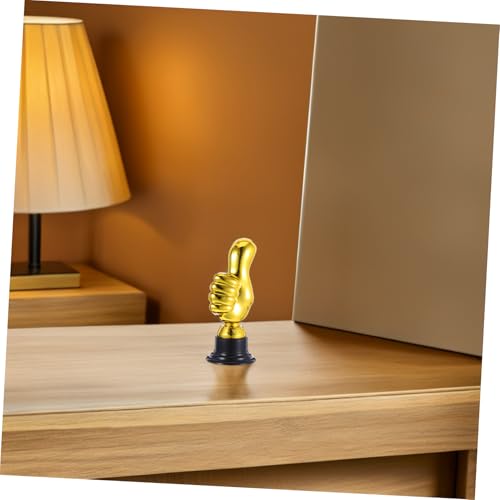 Abaodam 6 Stück Teiliges Mini Kunststoff Daumen Trophäen Einzigartige Preiswürdige Pokale für Sichere Dekorative Auszeichnungen für Partys Sportevents und Spielabende Wiederverwendbar von Abaodam