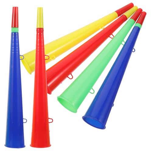Abaodam 6 Stück Teiliges Sports Trompete aus Kunststoff Lautes Fan Horn für Stadion Sportveranstaltungen Partys und Festivals Sichere Bunte Spielzeugtröte zum Anfeuern und Zufällige Farbe Abaodam 6 Stück Teiliges Sports Trompete aus Kunststoff Lautes Fan Horn für Stadion Sportveranstaltungen Partys und Festivals Sichere Bunte Spielzeugtröte zum Anfeuern und Zufällige Farbe von Abaodam