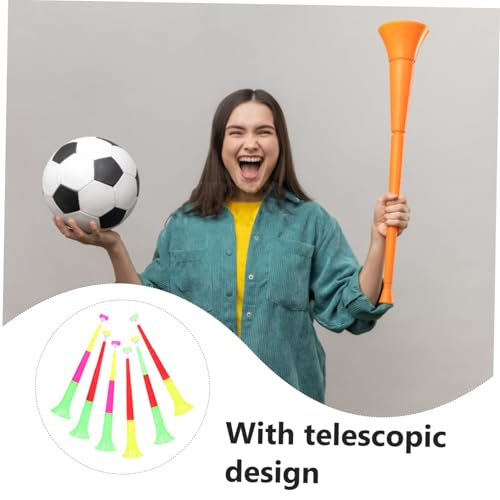 Abaodam 6 Stück Teiliges Teleskop partyhorn Jubelhorn Fußball Fanartikel Langlebig Sichere Spielzeuge Bunte Farben für Kindergeburtstag und Sportveranstaltungen Abaodam 6 Stück Teiliges Teleskop partyhorn Jubelhorn Fußball Fanartikel Langlebig Sichere Spielzeuge Bunte Farben für Kindergeburtstag und Sportveranstaltungen von Abaodam