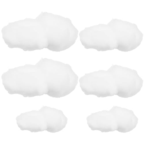 Abaodam 6 Stück Hängende Wolken Dekoration Realistische Kunstwolken Für Innenräume 15-35cm Künstliche Baumwollwolken Für Hochzeiten Kinderzimmer Und Partys Wiederverwendbar Abaodam 6 Stück Hängende Wolken Dekoration Realistische Kunstwolken Für Innenräume 15-35cm Künstliche Baumwollwolken Für Hochzeiten Kinderzimmer Und Partys Wiederverwendbar von Abaodam