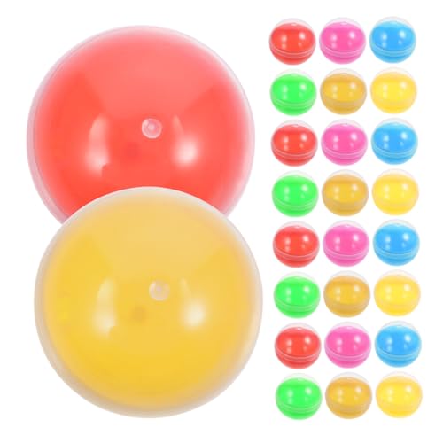 Abaodam 60stücke Leere Überraschungsbälle Für Kaugummiautomaten Rund Nachfüllbar Partygeschenke Für Belohnungen Für Spielzeug Und Süßigkeiten Und Halbtransparent Abaodam 60stücke Leere Überraschungsbälle Für Kaugummiautomaten Rund Nachfüllbar Partygeschenke Für Belohnungen Für Spielzeug Und Süßigkeiten Und Halbtransparent von Abaodam