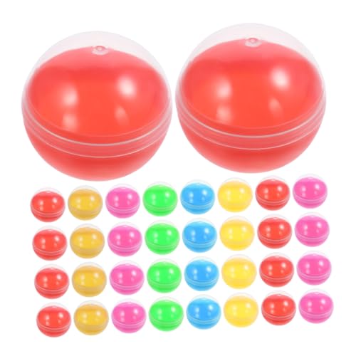 Abaodam 60 Stück Gacha-maschine Runde Automatenkapseln Verkaufskapseln Befüllbare Kugeln Preisball-kapseln Mini-klauenmaschinenkapseln Befüllbare Gewinnbälle Kapseln Kugel Plastik Abaodam 60 Stück Gacha-maschine Runde Automatenkapseln Verkaufskapseln Befüllbare Kugeln Preisball-kapseln Mini-klauenmaschinenkapseln Befüllbare Gewinnbälle Kapseln Kugel Plastik von Abaodam