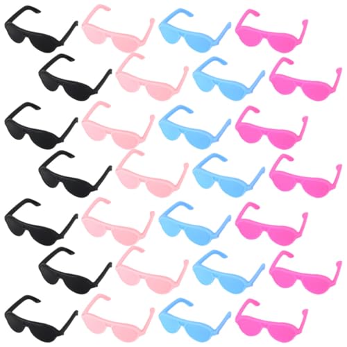 Abaodam 60St Puppe Mini-Brille Minipuppen-Kostümbrille winzige Spielsachen Sonnenbrillen für Damen Kinderparty-Accessoires Puppenbrillen Mini-Puppenhauszubehör Puppe Plastik Abaodam 60St Puppe Mini-Brille Minipuppen-Kostümbrille winzige Spielsachen Sonnenbrillen für Damen Kinderparty-Accessoires Puppenbrillen Mini-Puppenhauszubehör Puppe Plastik von Abaodam