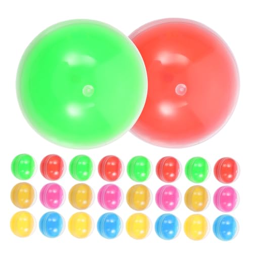 Abaodam 60pcs Automatenkapseln Leere Plastikkapseln Füllbare Runde Bälle Lustige Spielzeugkapseln Für Partybevorzugungen Überraschungspreisklassenzimmer Belohnungen Abaodam 60pcs Automatenkapseln Leere Plastikkapseln Füllbare Runde Bälle Lustige Spielzeugkapseln Für Partybevorzugungen Überraschungspreisklassenzimmer Belohnungen von Abaodam