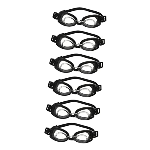Abaodam 6Stücke Teiliges Puppenbrillen Requisiten Dekorative und Praktische Brillen für Puppen Mini Schwimmbrillen für Dolls Fotorequisiten Langlebig und Leicht von Abaodam