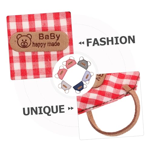Abaodam 6stücke Teilige Puppen-jeansschürze Retro-anzieh-plüschpuppen-Outfit DIY-mini-Kleidung Verbesserung des Rollenspiels DIY-bastelzubehör von Abaodam