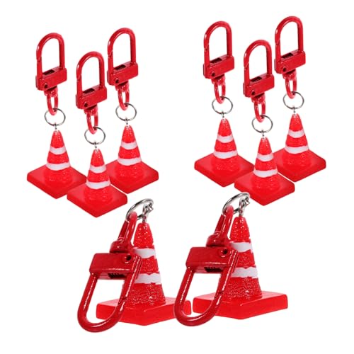 Abaodam 8 Stück Geschenkfüllung Schließe Kabel selbstklebende Türhaken Schlüsselkette verkehrskegel verkehrsleitkegel Hängendes mit Reißverschluss Schlüsselanhänger aus Harz Metall Abaodam 8 Stück Geschenkfüllung Schließe Kabel selbstklebende Türhaken Schlüsselkette verkehrskegel verkehrsleitkegel Hängendes mit Reißverschluss Schlüsselanhänger aus Harz Metall von Abaodam