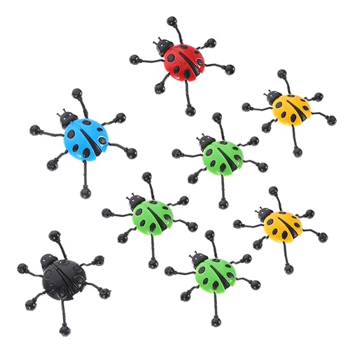 Abaodam 8 Stück Kinder Klebrige Marienkäfer Spielzeug Kreatives Tragbares Insektenspielzeug für Kinder von 3–5 Jahren für Partys und Sensorisches Spiel Abaodam 8 Stück Kinder Klebrige Marienkäfer Spielzeug Kreatives Tragbares Insektenspielzeug für Kinder von 3–5 Jahren für Partys und Sensorisches Spiel von Abaodam