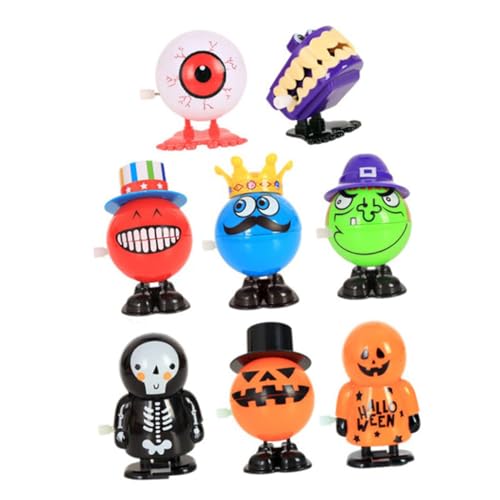 Abaodam 8 Stück Teiliges Halloween Aufziehspielzeug Tragbare Spielzeuge für Kinderzimmer Deko Lustige Horror Spielzeuge für Drinnen als Mitgebsel oder Abaodam 8 Stück Teiliges Halloween Aufziehspielzeug Tragbare Spielzeuge für Kinderzimmer Deko Lustige Horror Spielzeuge für Drinnen als Mitgebsel oder von Abaodam