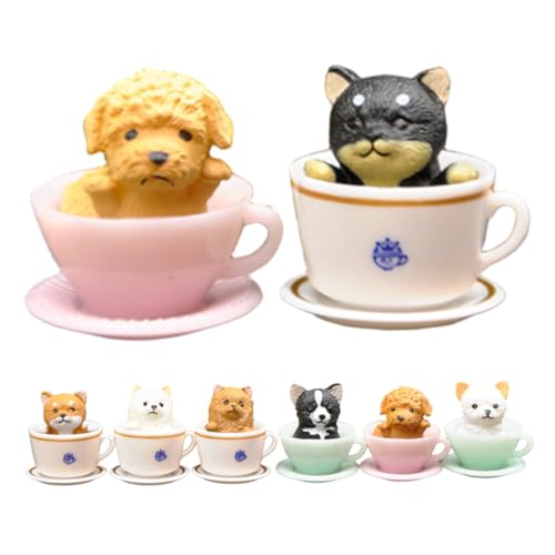 Abaodam 8 Stück Teiliges Miniatur Katzen Hundefiguren Realistisch Gestaltete Tierfiguren im Becher Vielseitig Einsetzbar als Puppenhaus-deko Kuchentopper und Tischdekoration für Besondere Abaodam 8 Stück Teiliges Miniatur Katzen Hundefiguren Realistisch Gestaltete Tierfiguren im Becher Vielseitig Einsetzbar als Puppenhaus-deko Kuchentopper und Tischdekoration für Besondere von Abaodam