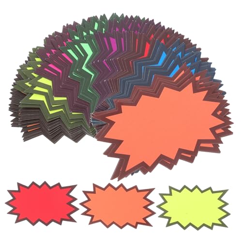 Abaodam 80 Stück Preisschild für explosive Aufkleber Verkaufspreisschilder Verkaufsschilder aus Papier Burst-Sign-Karten Garagenpreisschilder Papierplatzetiketten Sterne platzen Zeichen Abaodam 80 Stück Preisschild für explosive Aufkleber Verkaufspreisschilder Verkaufsschilder aus Papier Burst-Sign-Karten Garagenpreisschilder Papierplatzetiketten Sterne platzen Zeichen von Abaodam