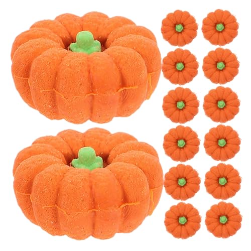 Abaodam 80 Stück Teiliges Kürbis Radiergummi Herbst Mini Cartoon Radiergummis für Lehrer Belohnung Schüler Goodie Bags Füller Klassenzimmer Preise Halloween Thanksgiving Party von Abaodam